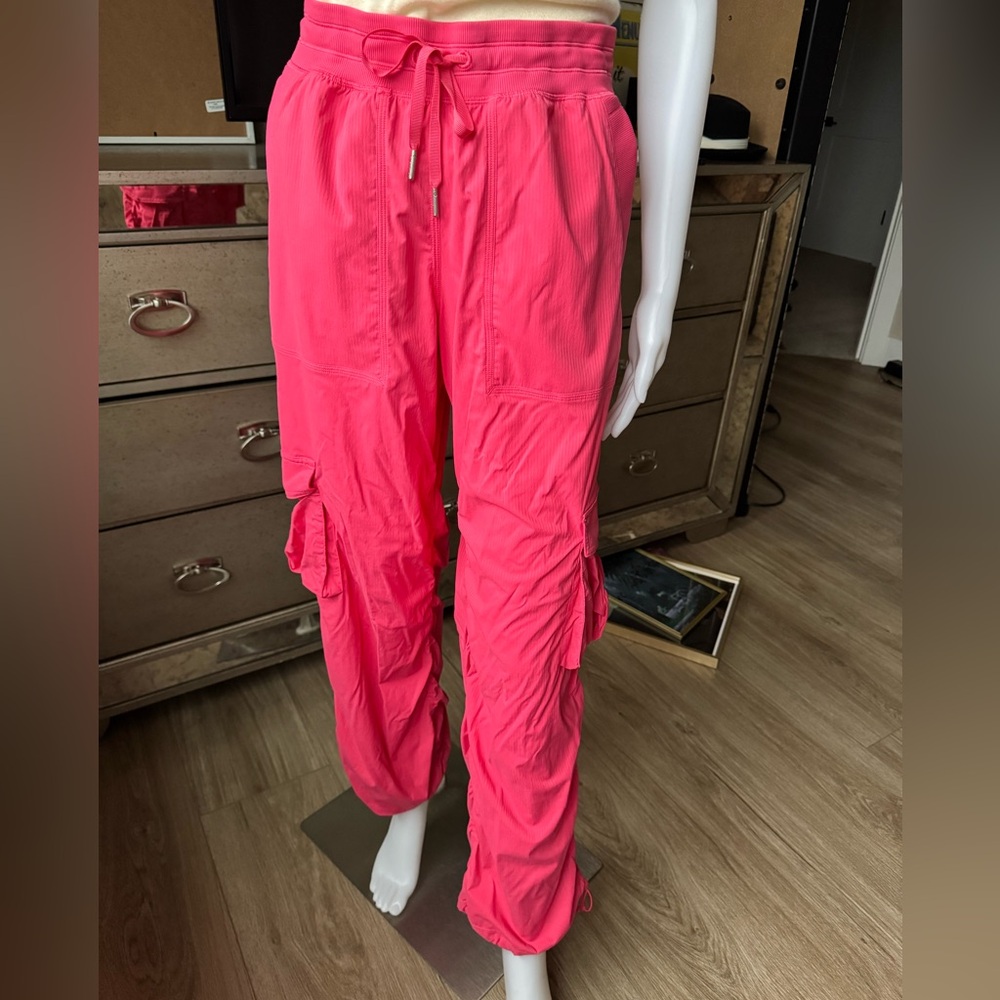 Lululemon Hot Pink Dance Studio Cargo Joggers